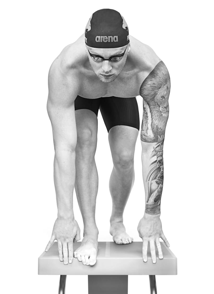photo Adam Peaty Tattoos On Back adam peaty swimming breast stroke