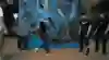 Five of the competitors warm up with a dance in Tokyo for Dance Your Style 2019.