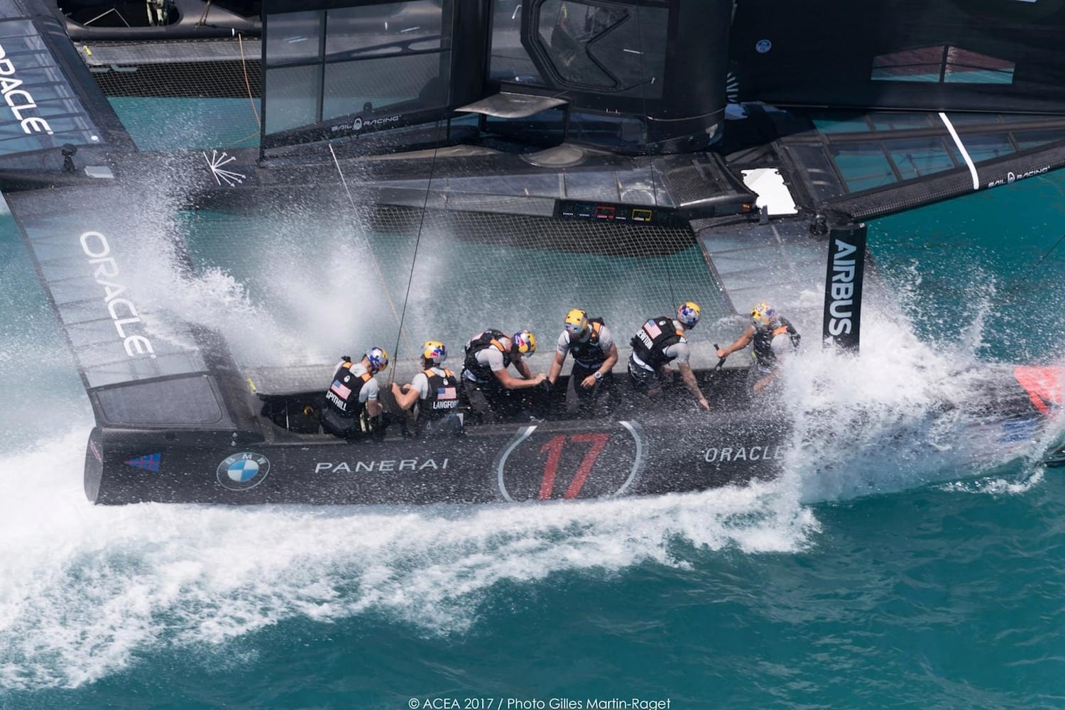 Jimmy Spithill of ORACLE Team USA interview Red Bull