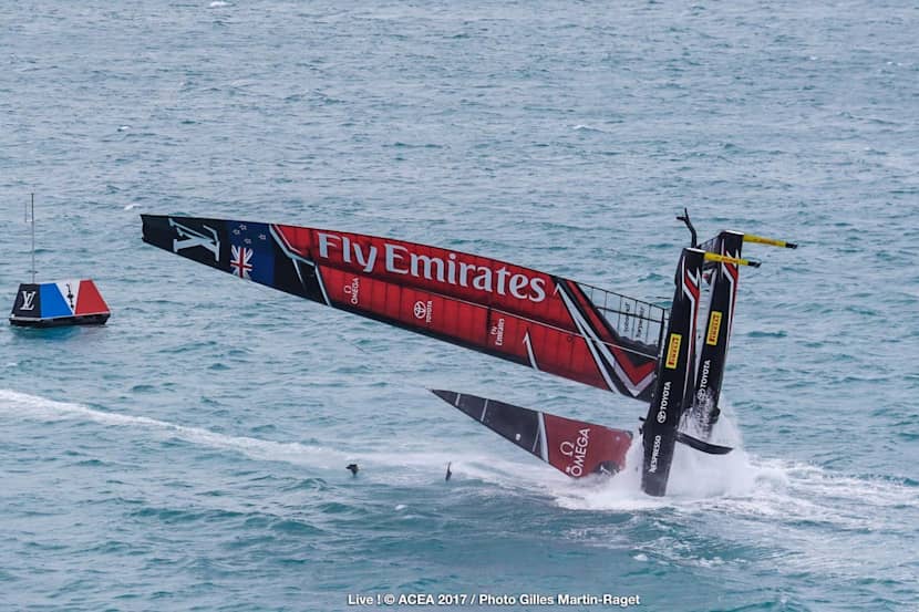 Louis Vuitton America's Cup qualification report/result
