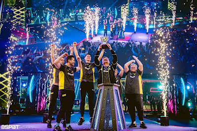 Natus Vincere на PGL Major Stockholm 2021.