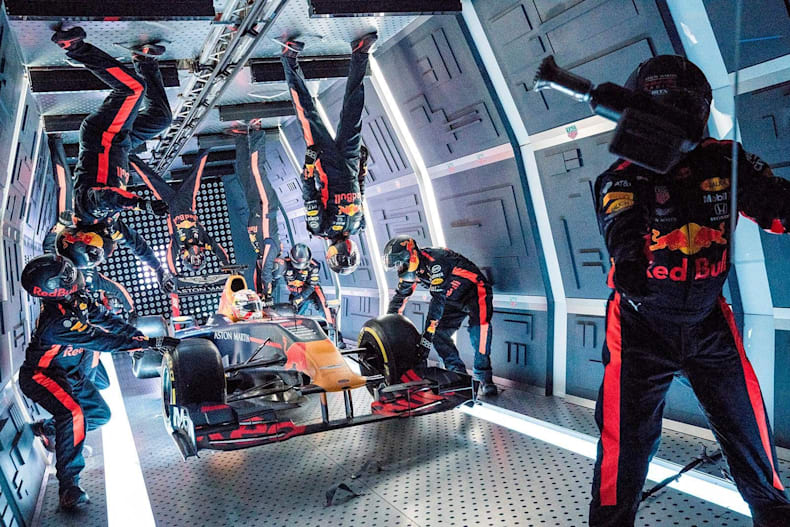 Aston Martin Red Bull Racing S Zero G Pit Stop Video