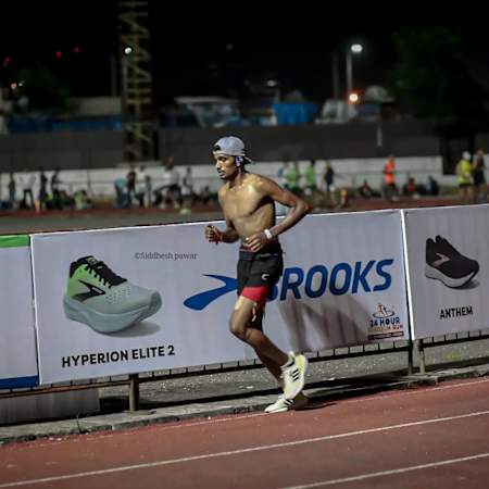 Dev Chaudhari, the fastest Indian at Comrades Marathon 2024