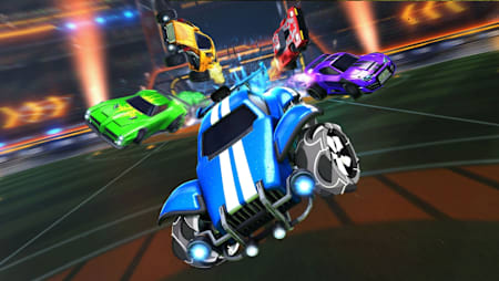 Arte explosivo de Rocket League