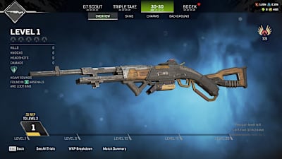 30-30 Repeater weapon in Apex Legends.