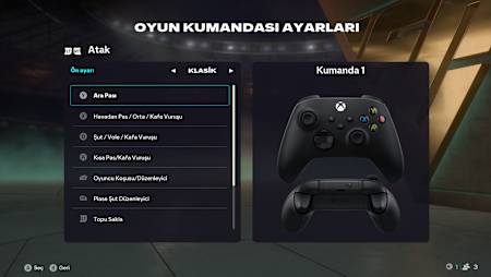 Kontrolcü ayarlarını kişisel tercihlerine göre ayarla