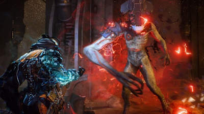 Una foto promocional de Fury del videojuego Anthem.