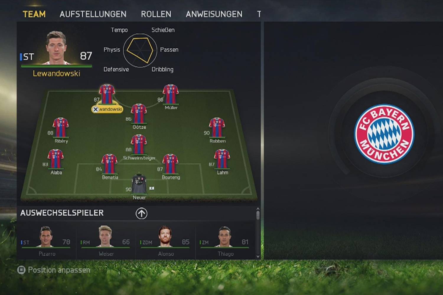 FIFA 15: So spielen Profis mit dem FC Bayern!