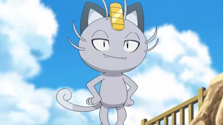 An image of Meowth from Pokémon