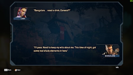 クエストではテキストベースのストーリーが楽しめる