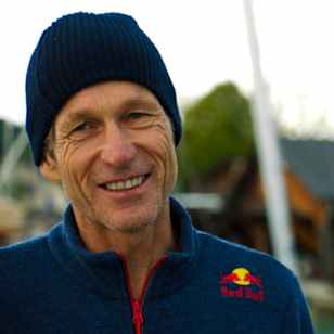 Santiago Lange is seen during the production of One Extraordinary Year in Attersee, Austria, in September 2020.