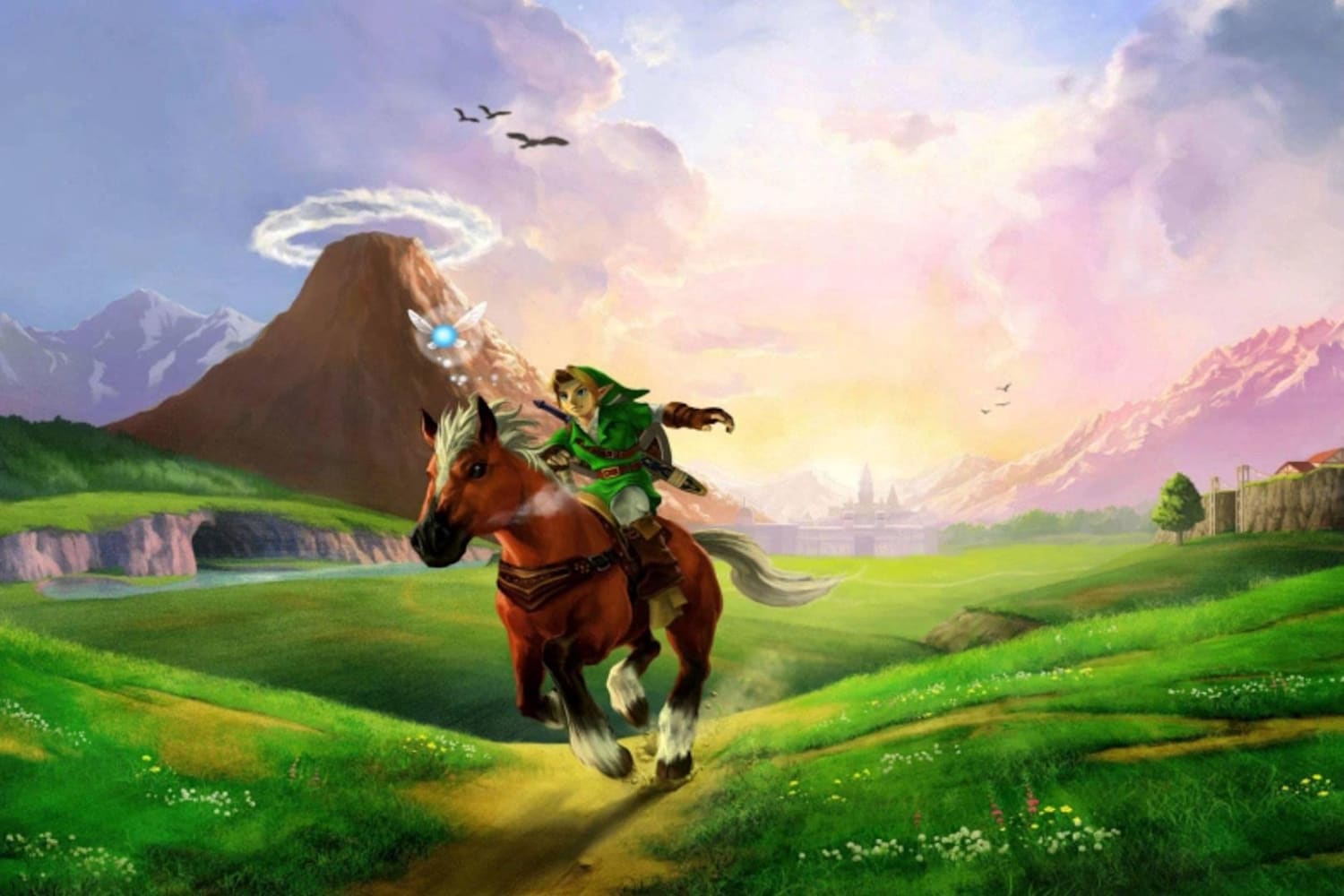 Zelda Breath Of The Wild Vs Ocarina Of Time Red Bull