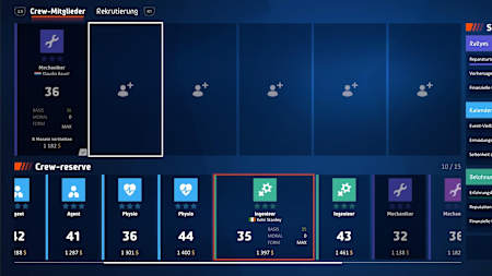 Captura de pantalla del modo carrera de WRC Generations.