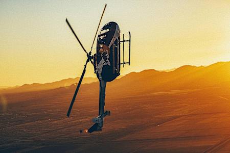 BO-105: Kunstfliegen mit dem Heli