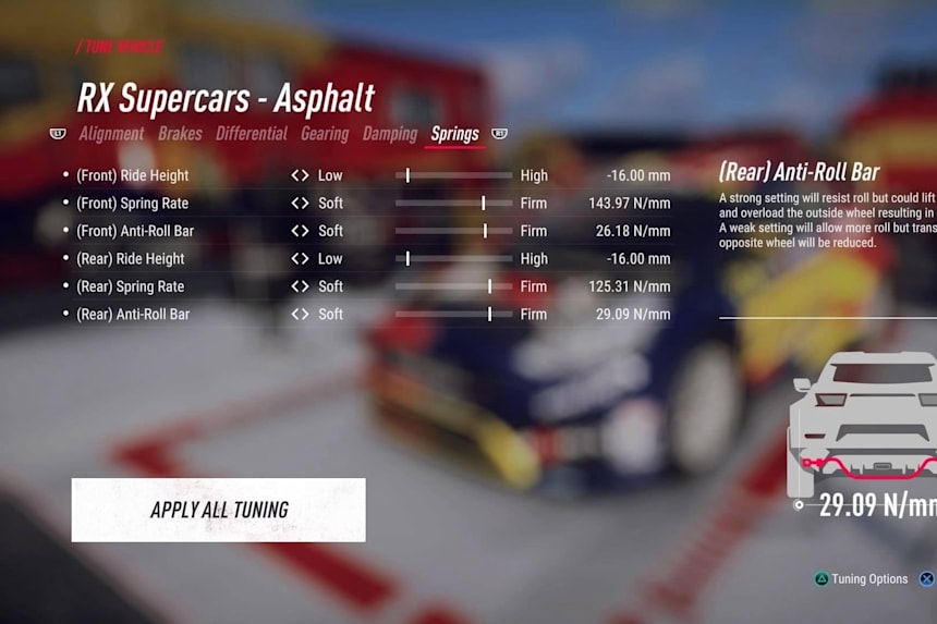 dirt rally 2.0 vr setup