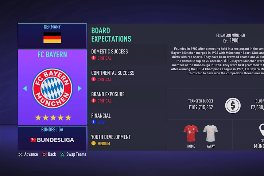 Fifa 21 Best Career Mode Teams Top 6 Clubs To Manage