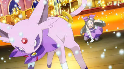 The Pokémon Espeon.