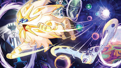 Pokémon Ultra Moon’s Solgaleo in action.