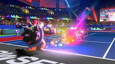 A screenshot of Bowser failing a block