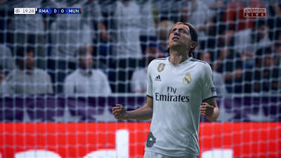 Tela de Luka Modrić em FIFA 19