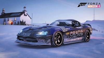 The 2006 #43 Dodge Viper SRT10 in Forza Horizon 4