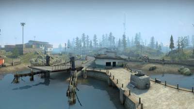 A screenshot of the new Danger Zone map in Counter-Strike:Global Offensive.
