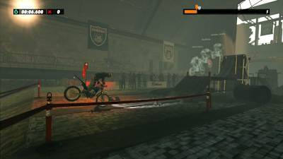 A screenshot from Trials Rising level Pripyat.