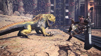 Captura de pantalla de Monster Hunter World: Iceborne.