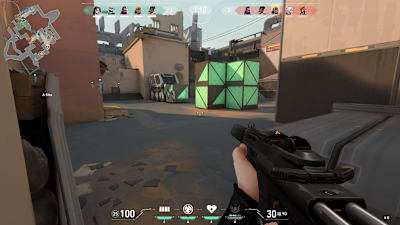 El mapa Bind de Valorant.