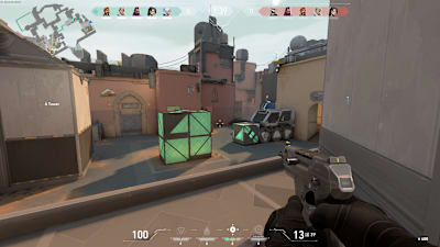 El mapa Bind de Valorant.