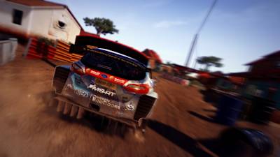 A screenshot of Rally Kenya from WRC 9.
