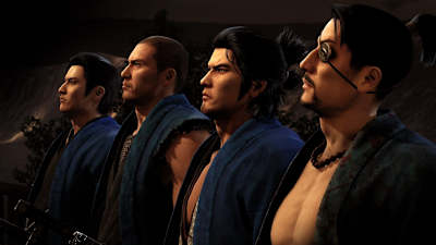 4 Charaktere aus der Yakuza-Reihe