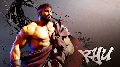 Image of the Ryu character in Street Fighter 6.