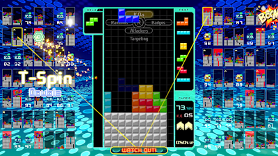 Screenshot aus Tetris 99