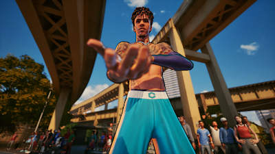 Screenshot aus NBA The Run