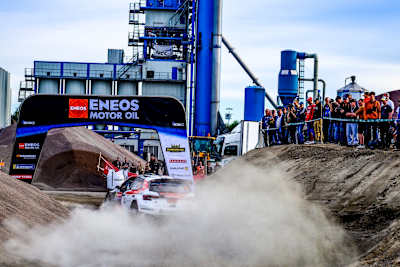 Local hero battled back to finish third in Sweden