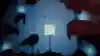 A dark underground area in Gris.