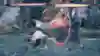 Tekken 8 characters Jun and Kazuya fight on water.