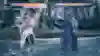Jun activates heat in a fight against Kazuya in Tekken 8.