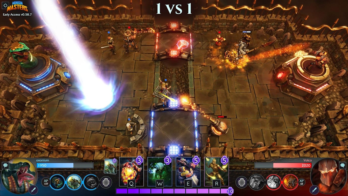 1 VS 1 deck