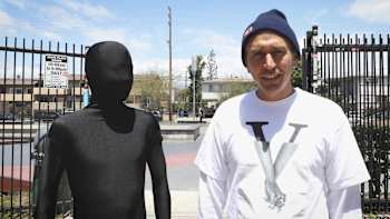 Joey Brezinski and his mysterious skatepark-reviewing sidekick Rip