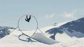 Jesper Tjäder's world's first loop rail – video
