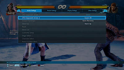 Optimale Einstellungen für Combos im Practice Mode