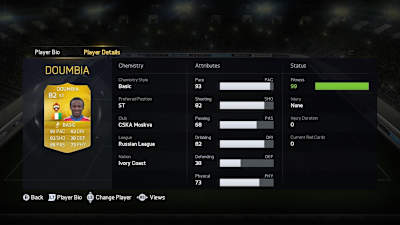 A screenshot from FIFA 18