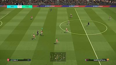 PES 2018 oyun içi görüntüsü