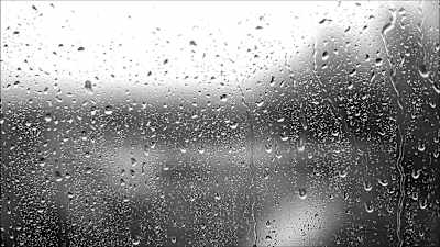 The comforting sound of rain can help you focus