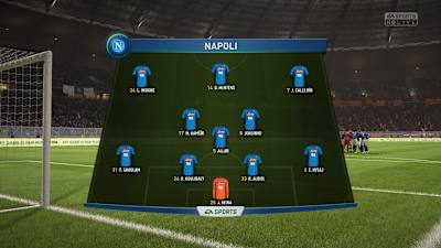 A Screenshot of FIFA 18