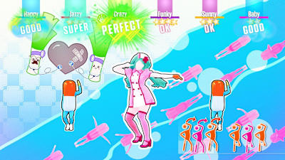 Até seis pessoas simultâneas podem entrar na dança