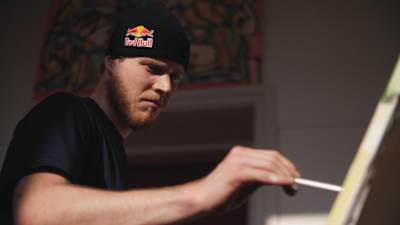 Discover another side to Red Bull BC One 2014 and 2017 champion Menno, as he reveals his passion for painting.