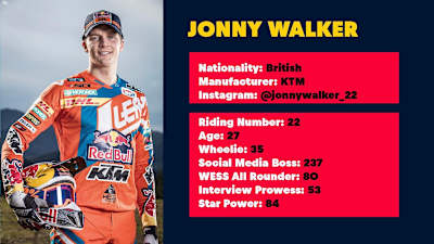 Jonny Walker, piloto del World Enduro Super Series 2018